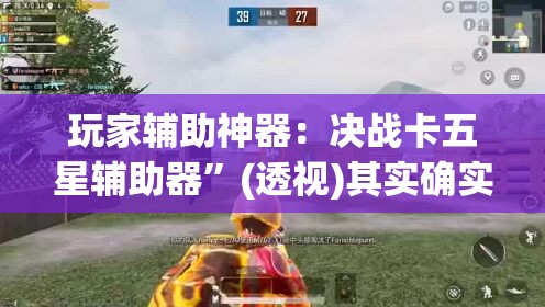 玩家辅助神器：决战卡五星辅助器	”(透视)其实确实有挂
