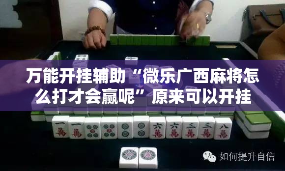 万能开挂辅助“微乐广西麻将怎么打才会赢呢”原来可以开挂