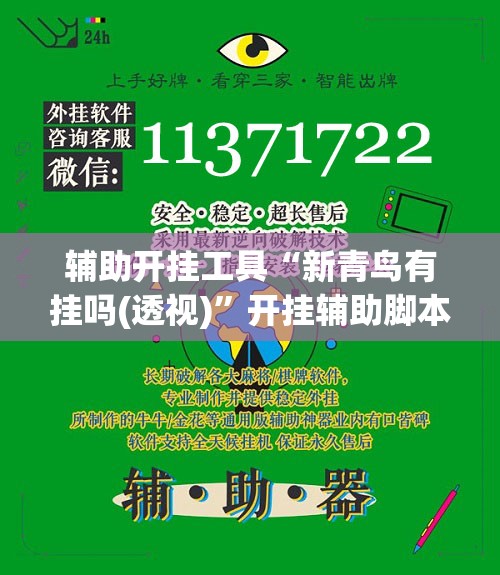 辅助开挂工具“新青鸟有挂吗(透视)”开挂辅助脚本+详细开挂安装教程