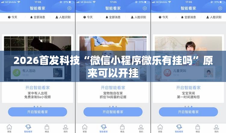 2026首发科技“微信小程序微乐有挂吗	”原来可以开挂