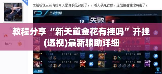 教程分享“新天道金花有挂吗”开挂(透视)最新辅助详细