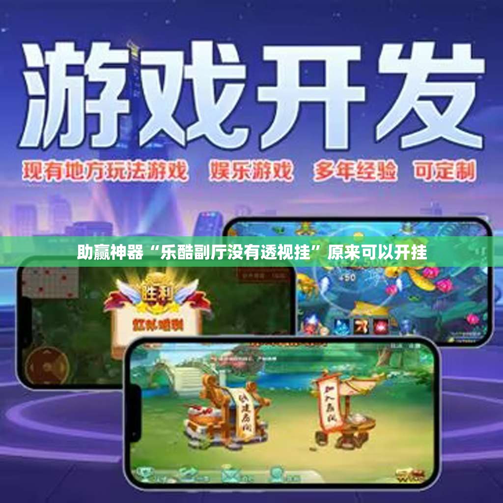 助赢神器“乐酷副厅没有透视挂”原来可以开挂