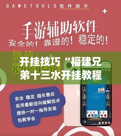 开挂技巧“福建兄弟十三水开挂教程(透视)”开挂辅助脚本+详细开挂安装教程